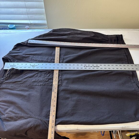 Vtg Scully Mens Brown Peruvian Cotton Pullover Shirt XL Heavy Western Ranch - Picture 5 of 9